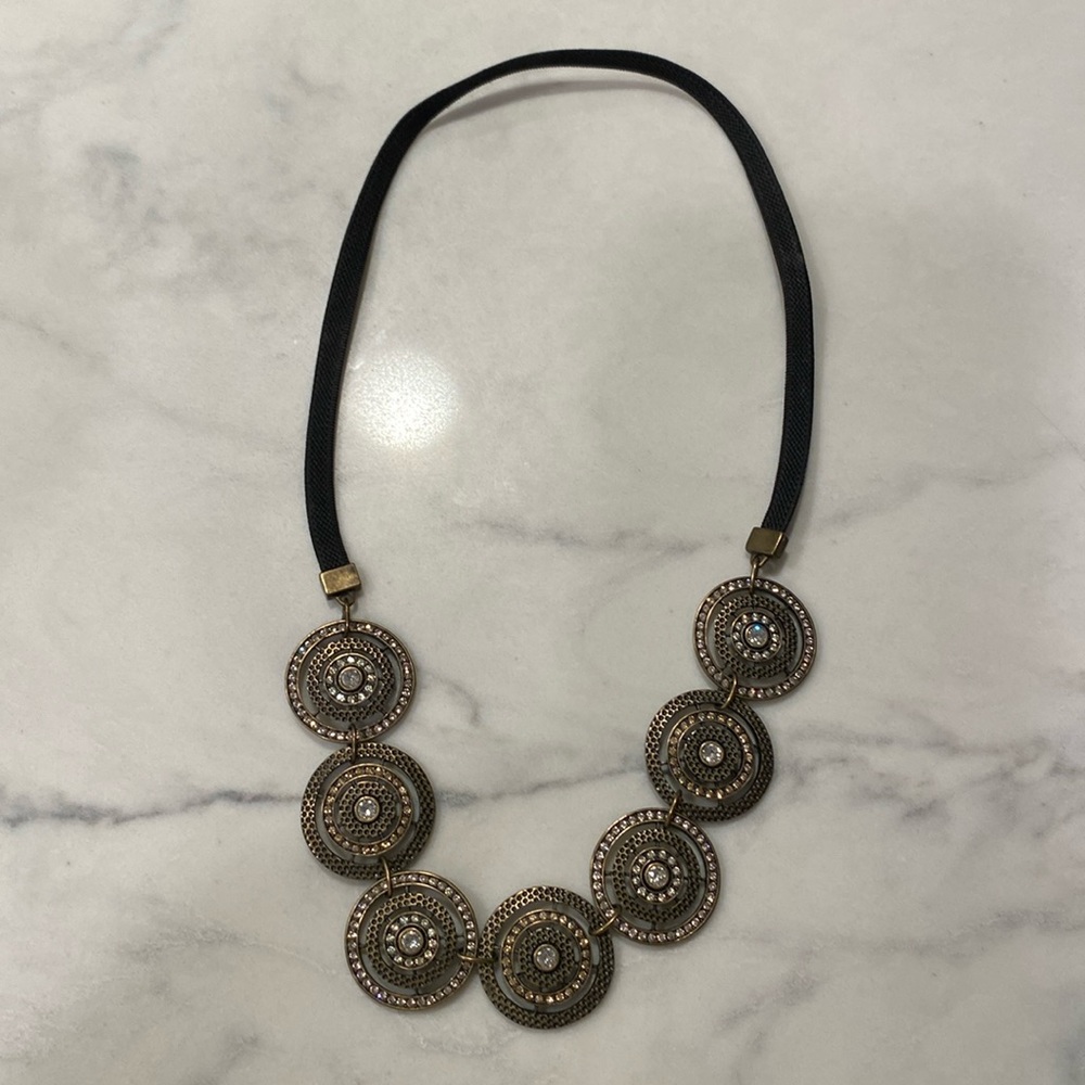 Touchstone crystal headstart necklace.  Swarovski